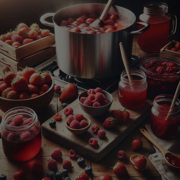 Comment élaborer des confitures de fruits rouges sans sucre ajouté?